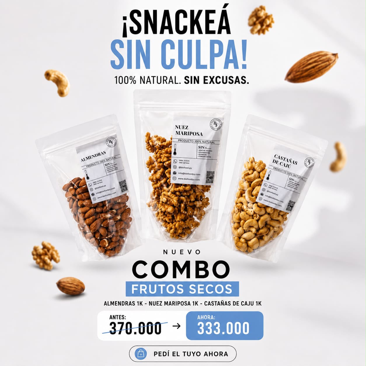 Combo frutos secos