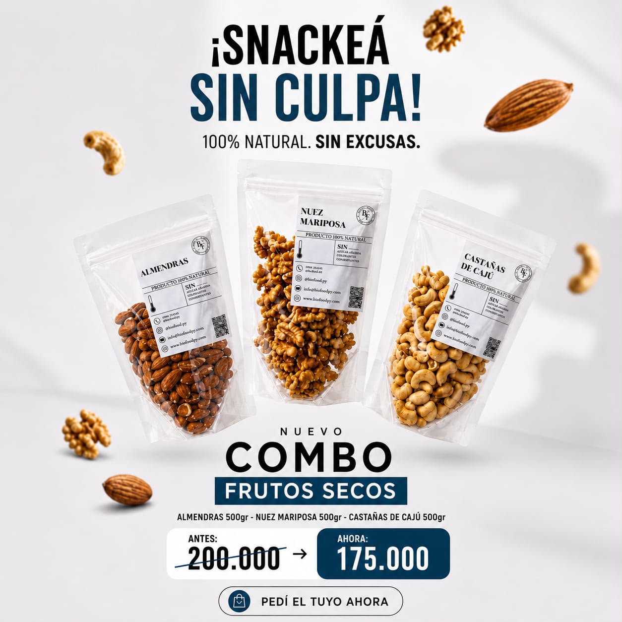 Combo frutos secos