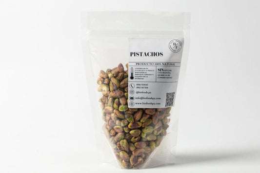 Pistachos sin cáscara y sin sal